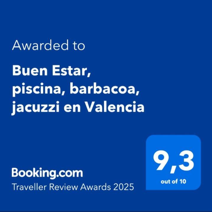 Buen Estar, Piscina, Barbacoa, Jacuzzi En Valencia Villa Turis Luaran gambar